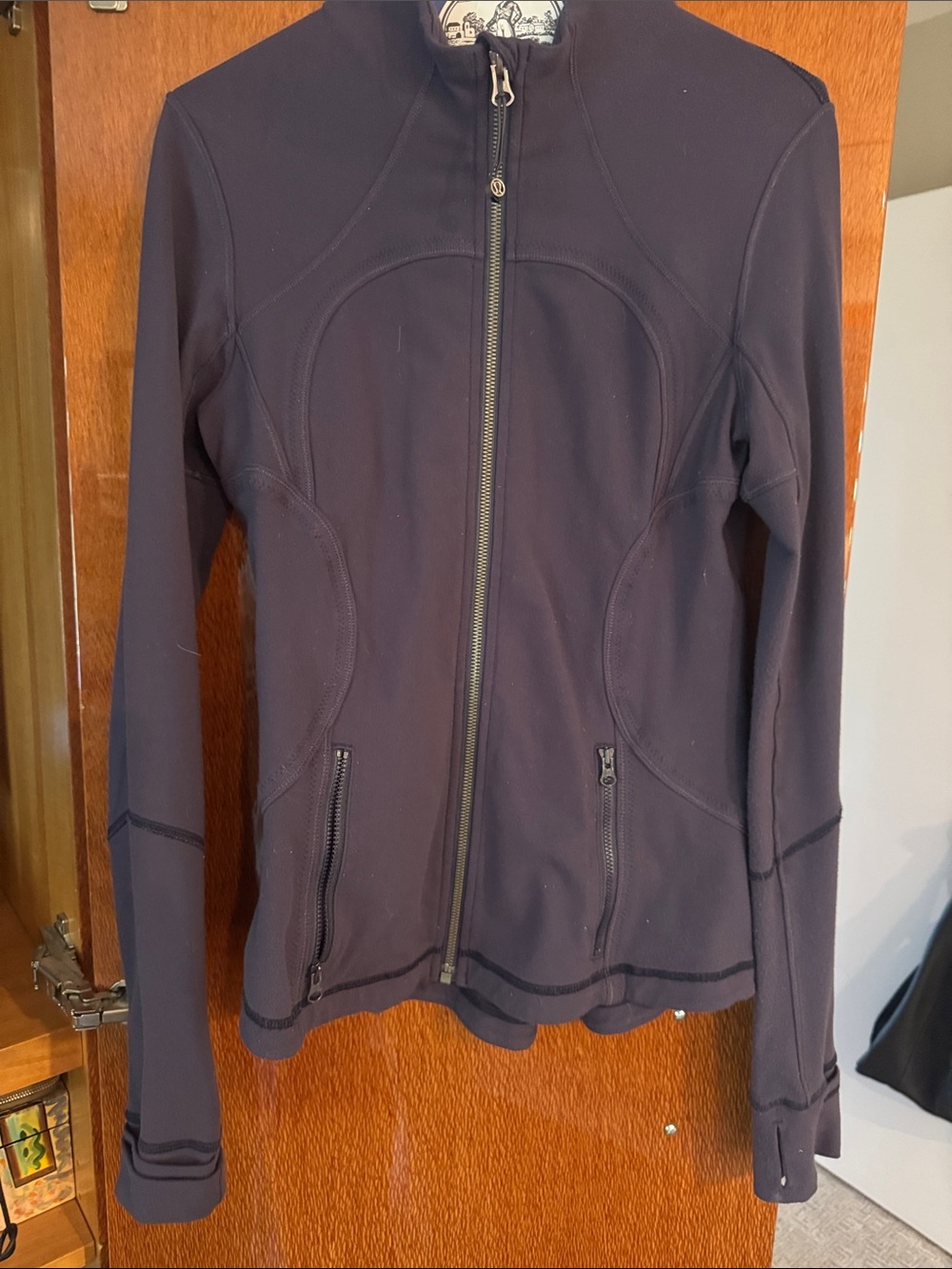 lululemon athletica Women's Dark Navy Full-Zip Utility Jacket
